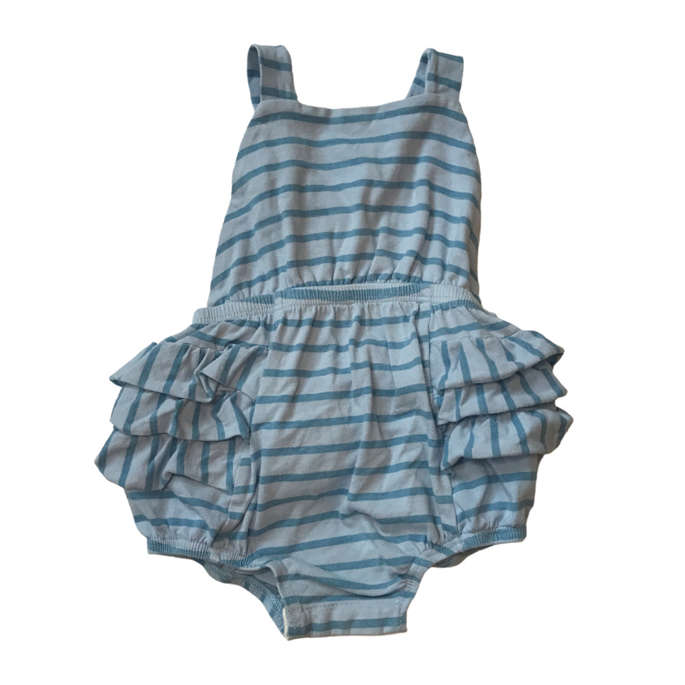 Alice + Ames Striped Bubble Romper 2T